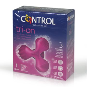 Control Tri-on vibrador con tres cabezales