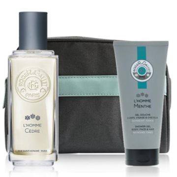 Roger Gallet Colonia Hombre Cedro 100ml + Gel Ducha Menta 50ml