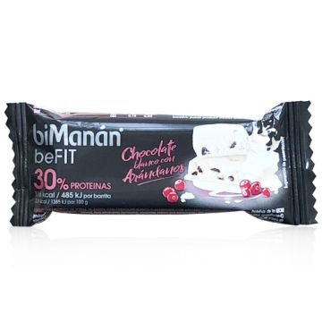 Bimanan Befit Barrita Chocolate Blanco con Arandanos 1 Ud