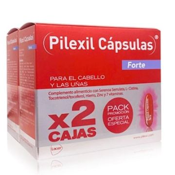 Pilexil Forte Anticaida Duplo 2x100 Capsulas