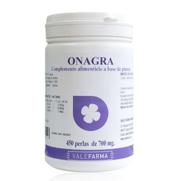 Valefarma Onagra Piel Joven 450 Perlas