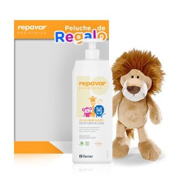 Repavar Pediatrico leche hidratante 750ml + peluche de regalo