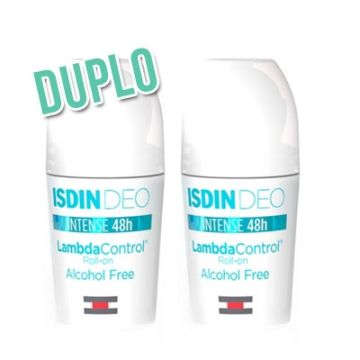 Isdin Lambda desodorante sin alcohol roll-on duplo 2x50ml