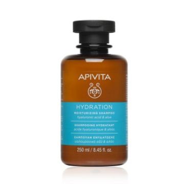 Apivita Champu Hidratante Acido Hialurónico y Aloe 250ml