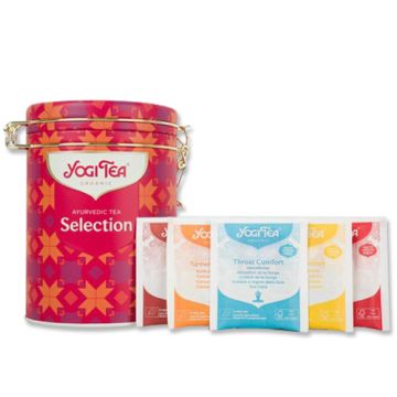 Yogi Tea Seleccion 5 Infusiones Ayurvedicas Lata 30 Sobres