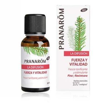 Pranarom La difusion fuerza y vitalidad aceite esencial bio 30ml