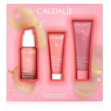 Caudalie VinoHydra Serum 30ml +Masc 15ml +Rose de Vigne Gel 50ml