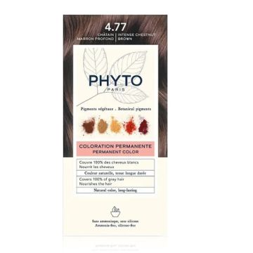 Phyto Color Tinte Permanente 4.77 Castaño Marron Intenso