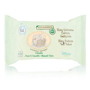 Naturaverde Bio Disney Toallitas Delicadas Humedas 64 Uds