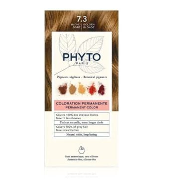 Phyto Color Tinte Permanente 7.3 Rubio Dorado