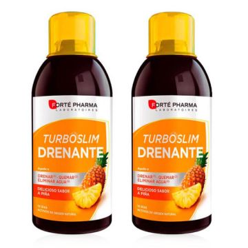 Forte Pharma Turboslim Drenante Sabor Piña Duplo 2x500ml