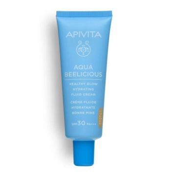 Apivita Aqua beelicious Crema Fluida Iluminadora Color Spf30 40ml