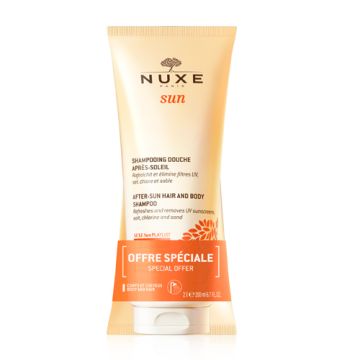 Nuxe Sun Champu-Gel de Ducha Para Despues del Sol Duplo 2x200ml