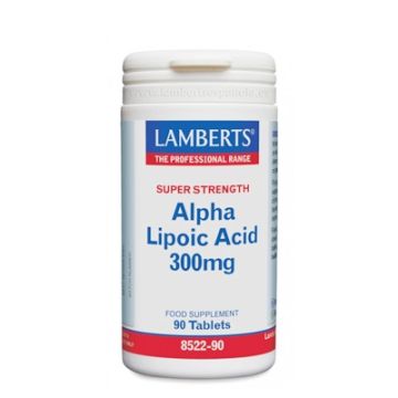 Lamberts Acido Alfa Lipoico 300mg 90 Comprimidos