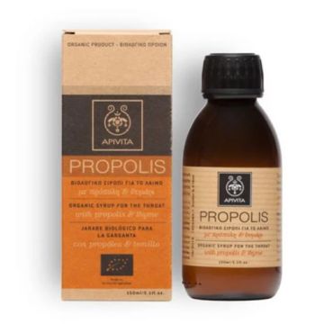 Apivita Propolis Jarabe Garganta Propoleo y Tomillo 150 ml