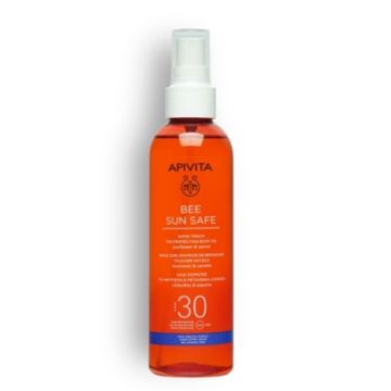 Apivita Bee Sun Safe Aceite Corporal para Bronceado Spf30 200ml