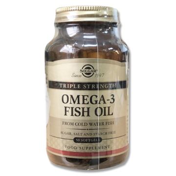 Solgar Omega 3 Aceite de Pescado 50 Caps