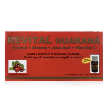 Revital Guarana Viales Bebibles 20 Uds