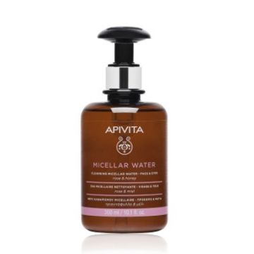 Apivita Agua Micelar Limpiadora Rostro y Ojos 300ml