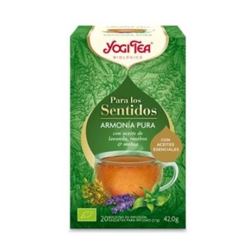 Yogi Tea Sentidos Armonia Infusion Lavanda Rooibos Melisa 20 Uds