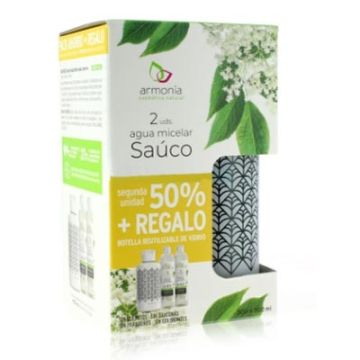 Armonia Agua Limpiadora Micelar Duplo 2x300ml + Botella de Regalo