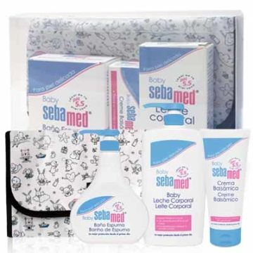 Sebamed Baby Baño-Espuma 200ml +Leche 200ml +Crema 50ml+Cambiador