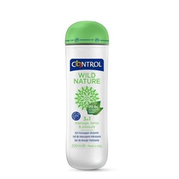 Control Wild Nature 3en1 Gel de Masaje Hidratante 200ml