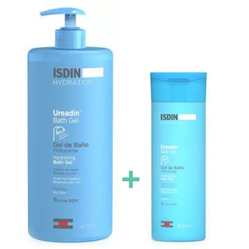 Ureadin Gel de Baño Hidratante sin Jabon Piel Seca 1L + 200ml