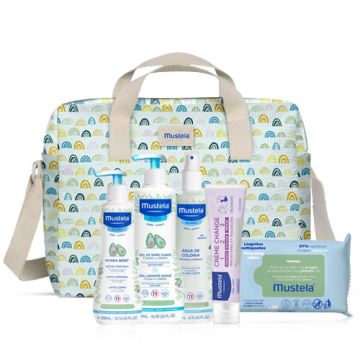 Mustela Bolsa Paseo Little Moments Arco Iris 5 Productos 