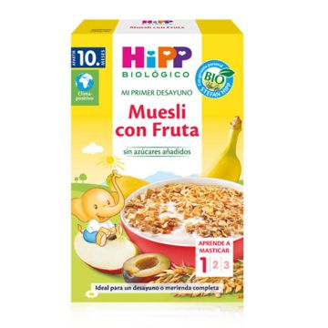 Hipp mi Primer Desayuno Muesli con Fruta 200gr