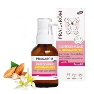 Pranarom PranaBB Aceite de Masaje Almendras Dulces 30ml