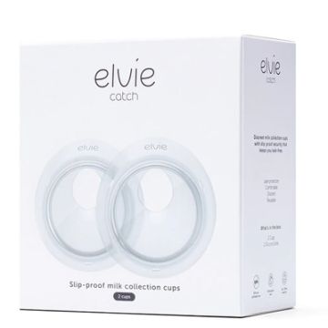 Elvie Catch Copa de Recogida de Leche Antideslizante 2 Uds