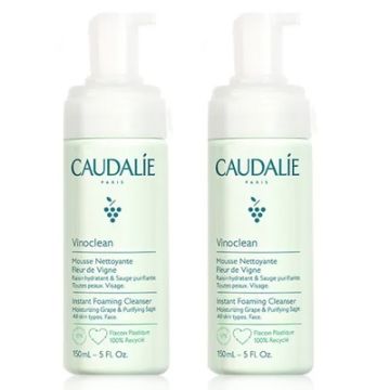 Caudalie Vinoclean Espuma Limpiadora Duplo 2x150ml