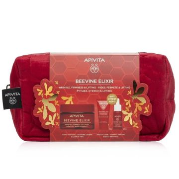 Apivita Beevine Elixir Crema Ligera 50ml + Noche 15ml +Serum 10ml 