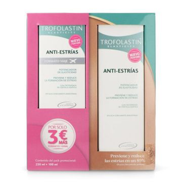 Trofolastin Antiestrias Potenciador Elasticidad 250 Ml + 100ml