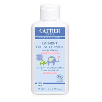 Cattier Bebe Linimento Leche Limpiadora 200ml 