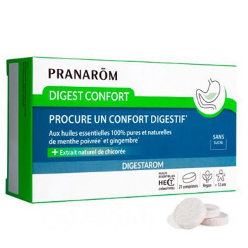 Pranarom Digestarom Digest Confort 21 Pastillas