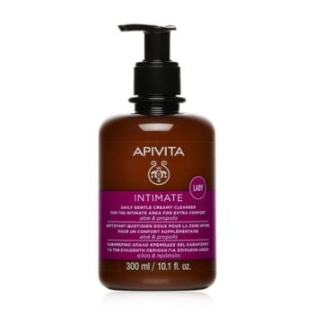 Apivita Intimate Lady Limpiador Cremoso Higiene Intima 300ml 