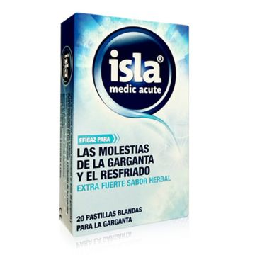 Isla Medic Acute Pastillas Blandas Garganta Sabor Herbal 20Uds