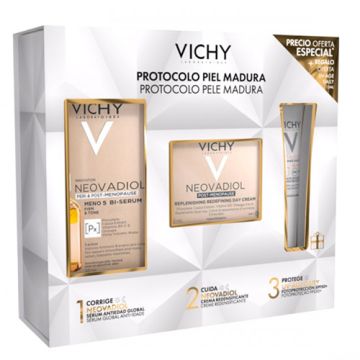 Vichy Neovadiol Meno 5 Bi-Serum 30ml +Crema Dia 50ml +UV-Age 15ml