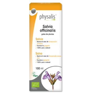 Physalis Salvia officinalis Gotas de Plantas 100ml