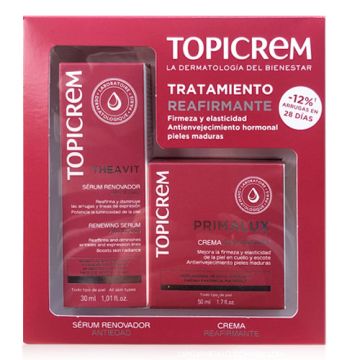 Topicrem Theavit Serum 30ml + Primalux Crema 50ml