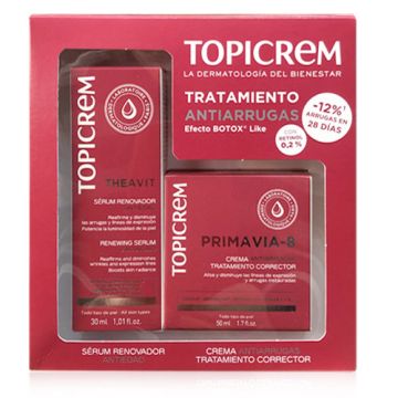 Topicrem Theavit Serum 30ml + Primavia-8 Crema 50ml