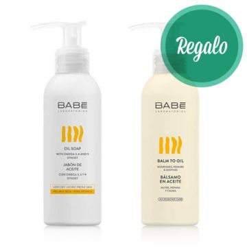 Babe - Jabon de Aceite 100ml + Balsamo en Aceite 100ml -Regalo-