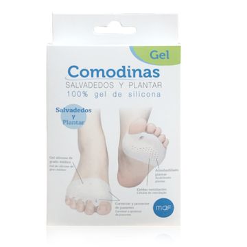 Maf Comodinas Salvadedos y Plantar Gel Silicona 2 Uds