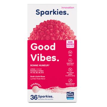 Nova Boost Sparkies Good Vibes Buen Humor 36 Uds