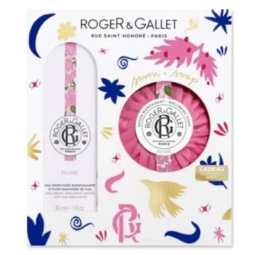 Roger Gallet Rose Agua Perfumada 30ml + Jabon 100gr