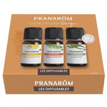 Pranarom La Difusion Cofre Aceites Esenciales Bio 3x10ml