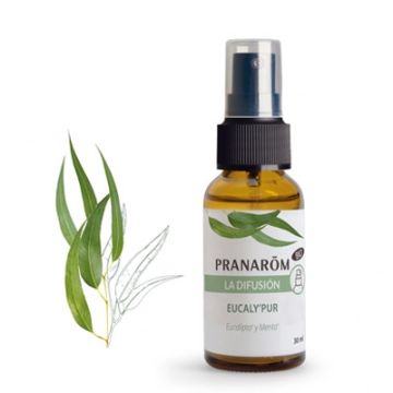 Pranarom La Difusion Eucalypur Spray Eucalipto y Menta  30ml