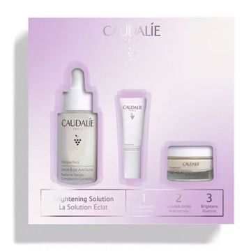 Caudalie Vinoperfect Serum 30ml +C. Ojos 5ml +Cr Resplandor 15ml